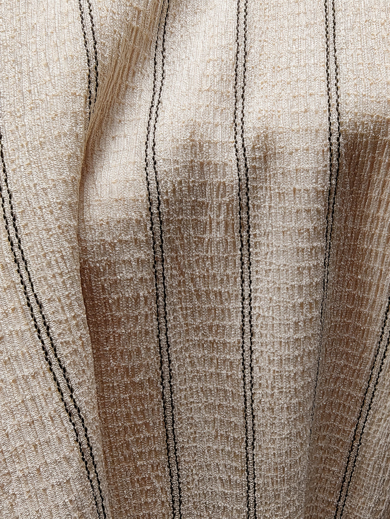 A Stylish Striped Vest And Long Pants Two-Piece Set for Women.