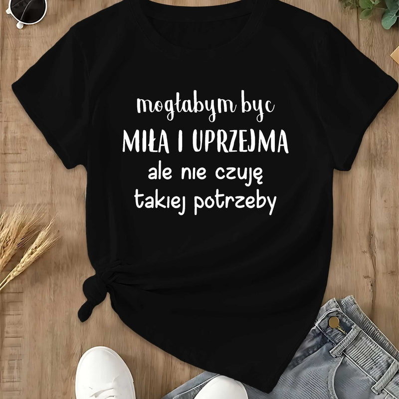 Women's T-shirt Short Sleeves.