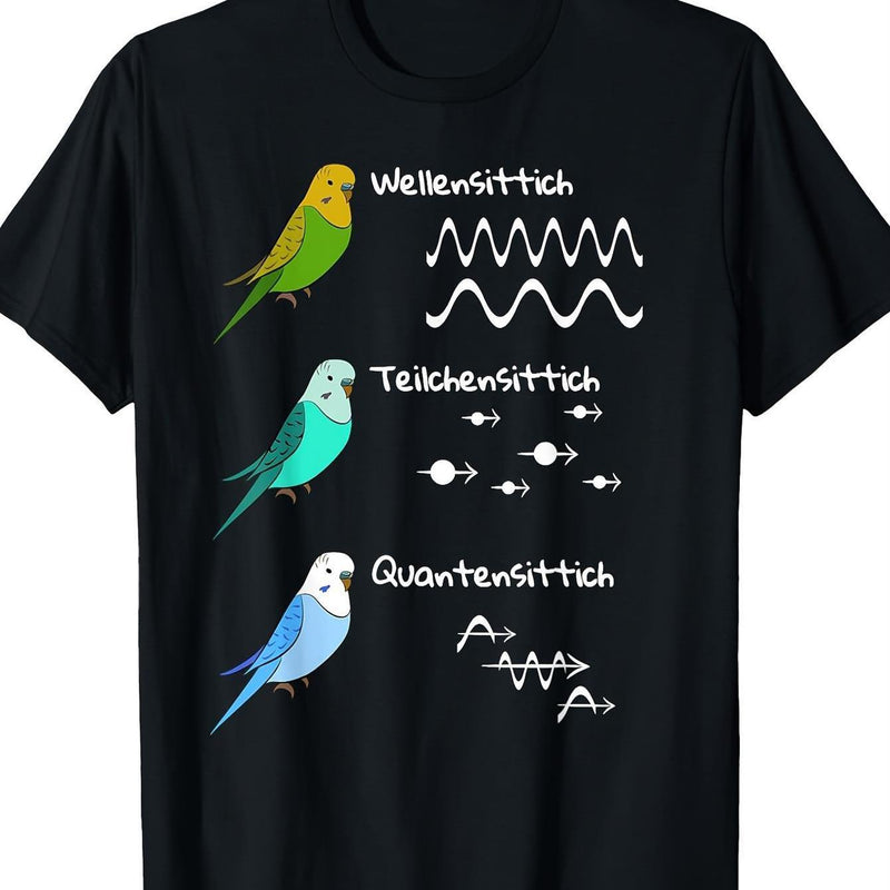 Men’s T-Shirt with German Equations.