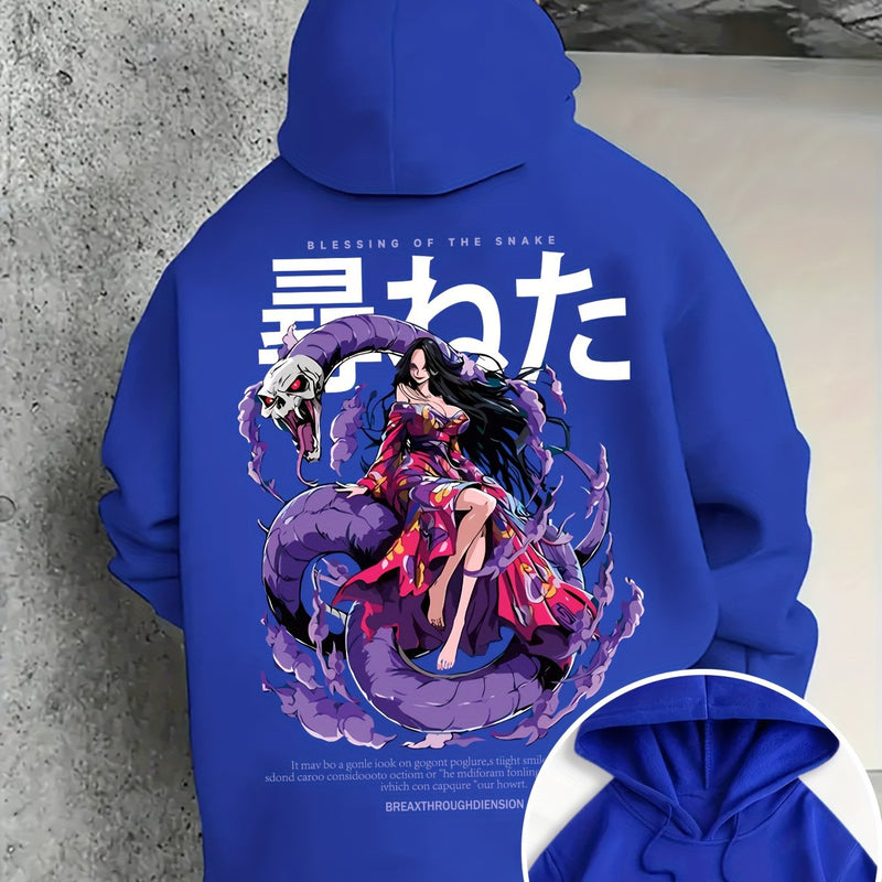 Men's Fashion Printed Hoodie Sweatshirt.