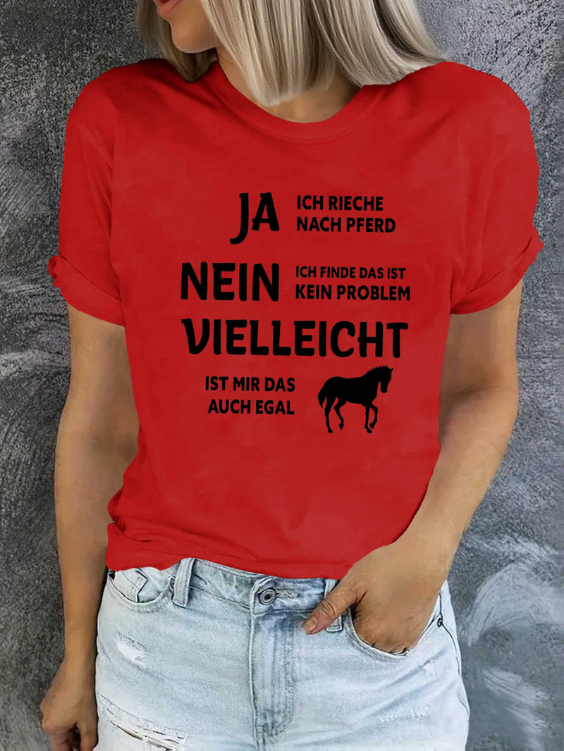 Women's T-shirt Short Sleeves.