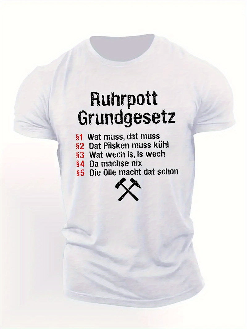 Men's T-Shirt, PLUS SIZE.