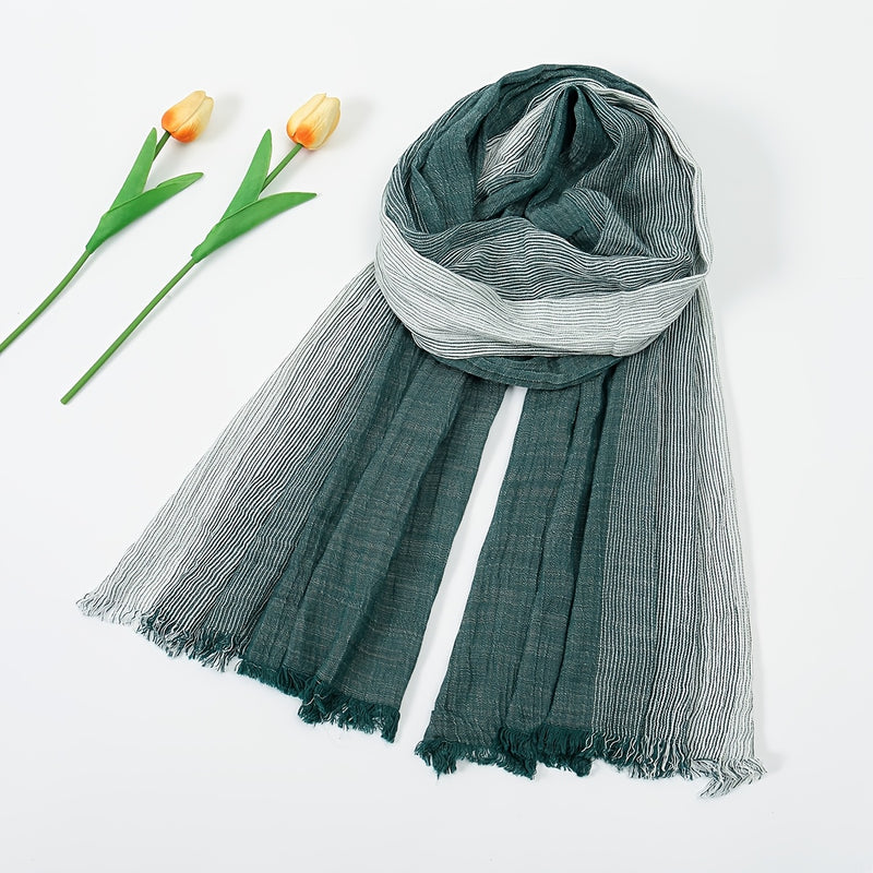 Autumn and Winter Men's Warm Scarf.