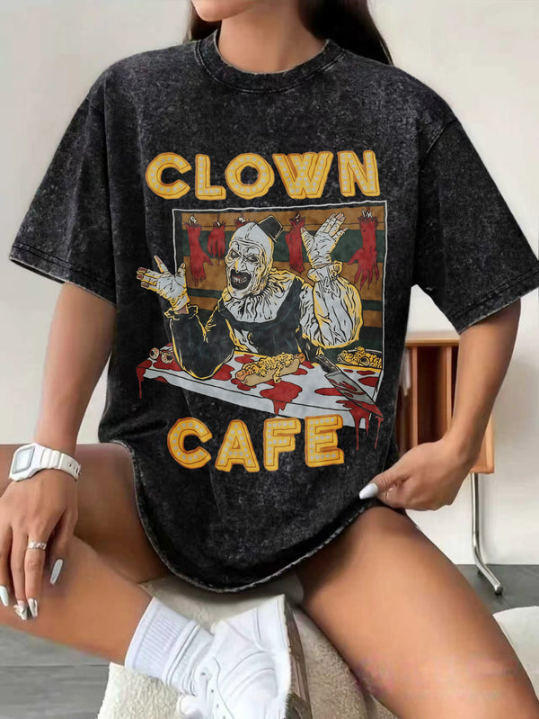 Women’s T-Shirt Streetwear Hip-Hop  Trendy Fashion.