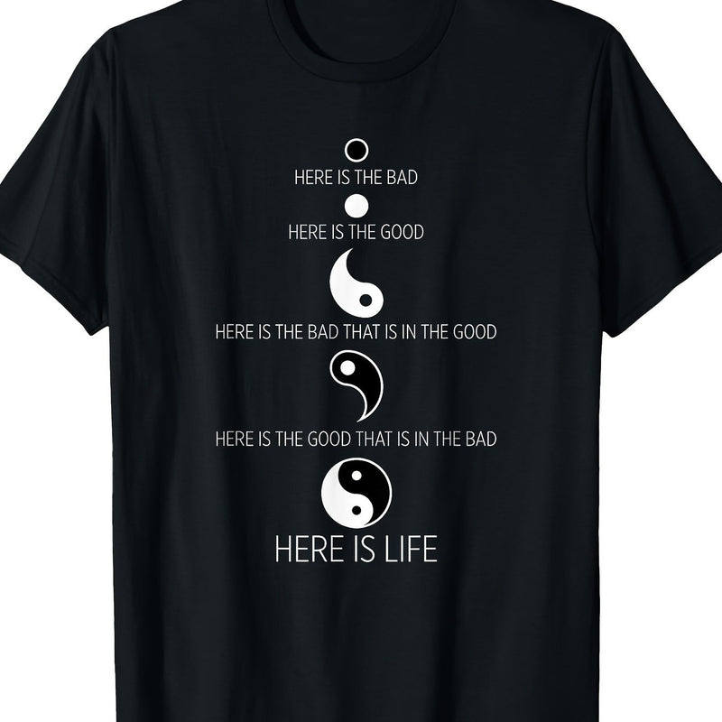 Men's Cotton Blend Crew Neck T-Shirt.