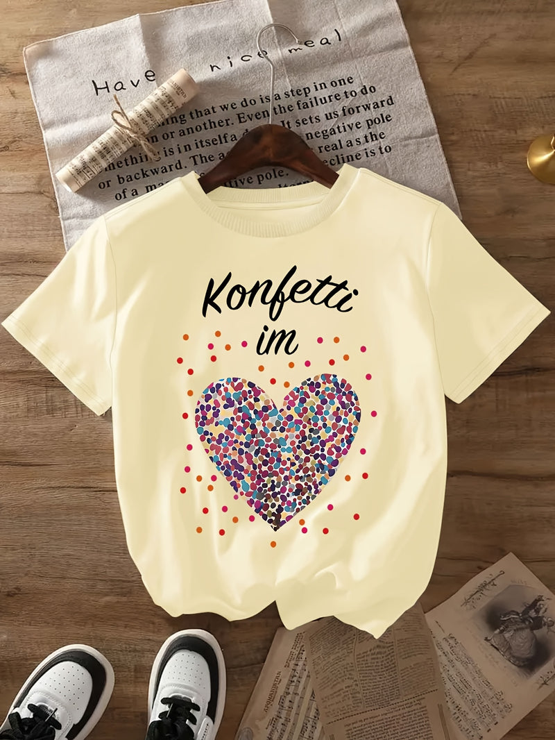 Women’s Casual Short Sleeve T-Shirt.