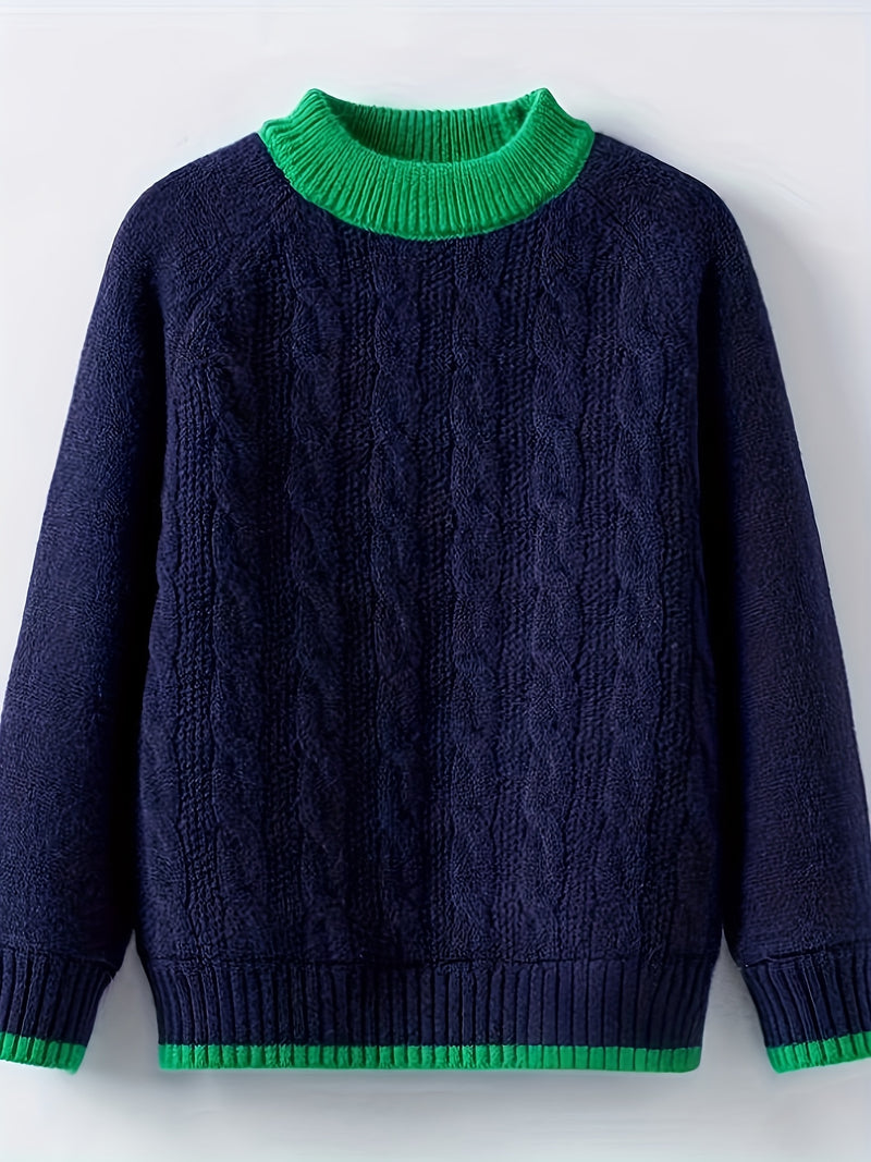 Thickened Autumn And Winter Sweater for Boys.