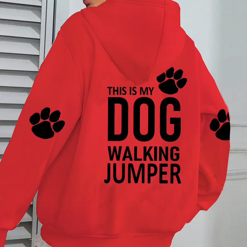 Women's Minimalist Solid Color Hoodie.