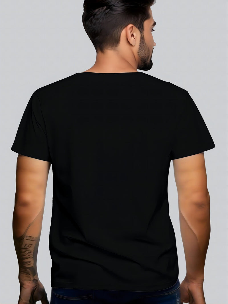 Men's Casual Short Sleeve T-Shirt.