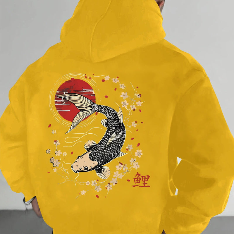 Men's Hooded Sweatshirt Fashionable.