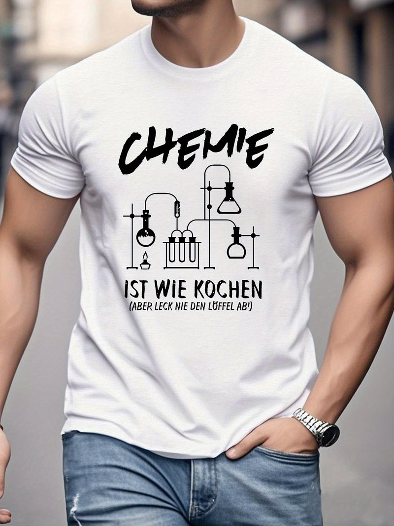 Men's Summer Short Sleeve T-Shirt.