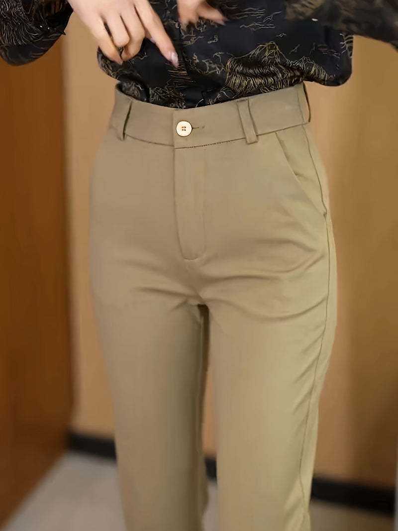 Women's Outer Wear Suit Pants for Spring/Autumn.