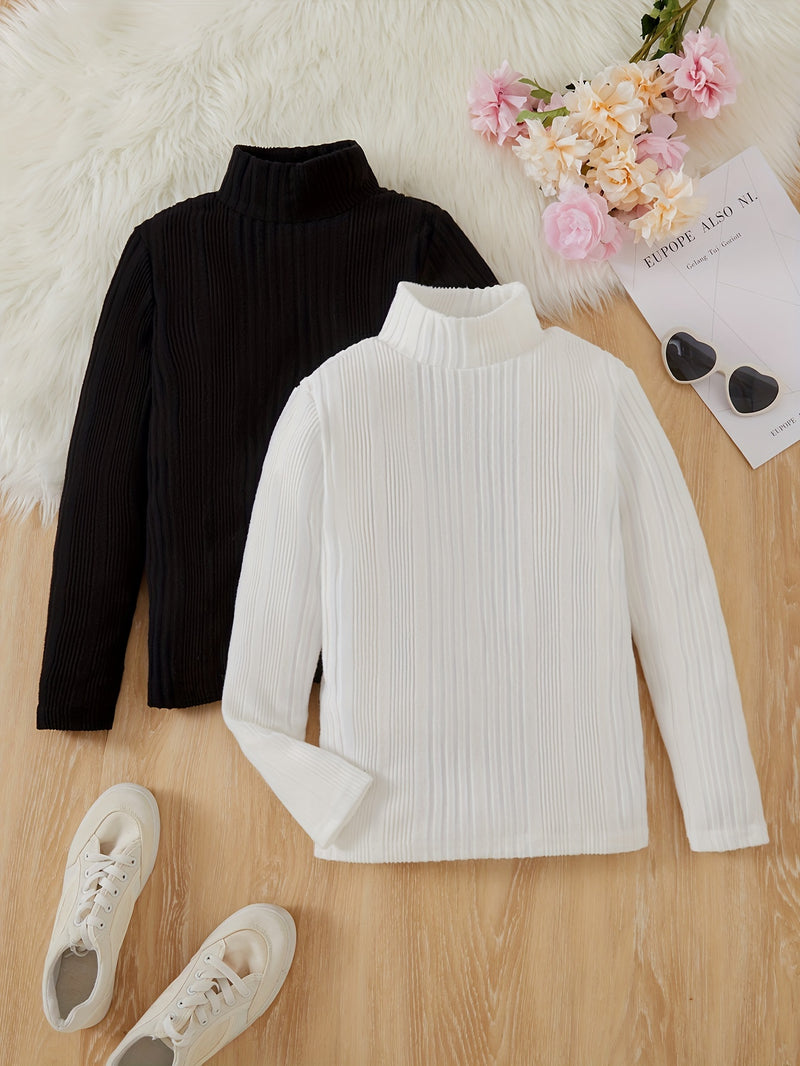 2pcs Set Boys Long-sleeve Sweater.