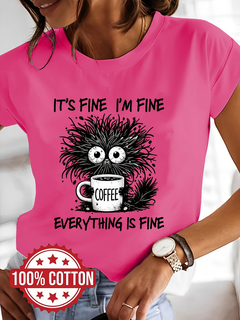 Women’s Graphic T-Shirt Short Sleeves.