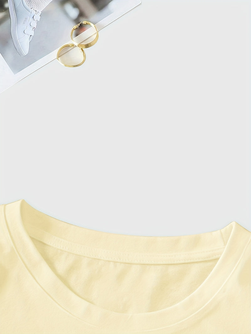 Women’s Casual Short Sleeve T-Shirt.