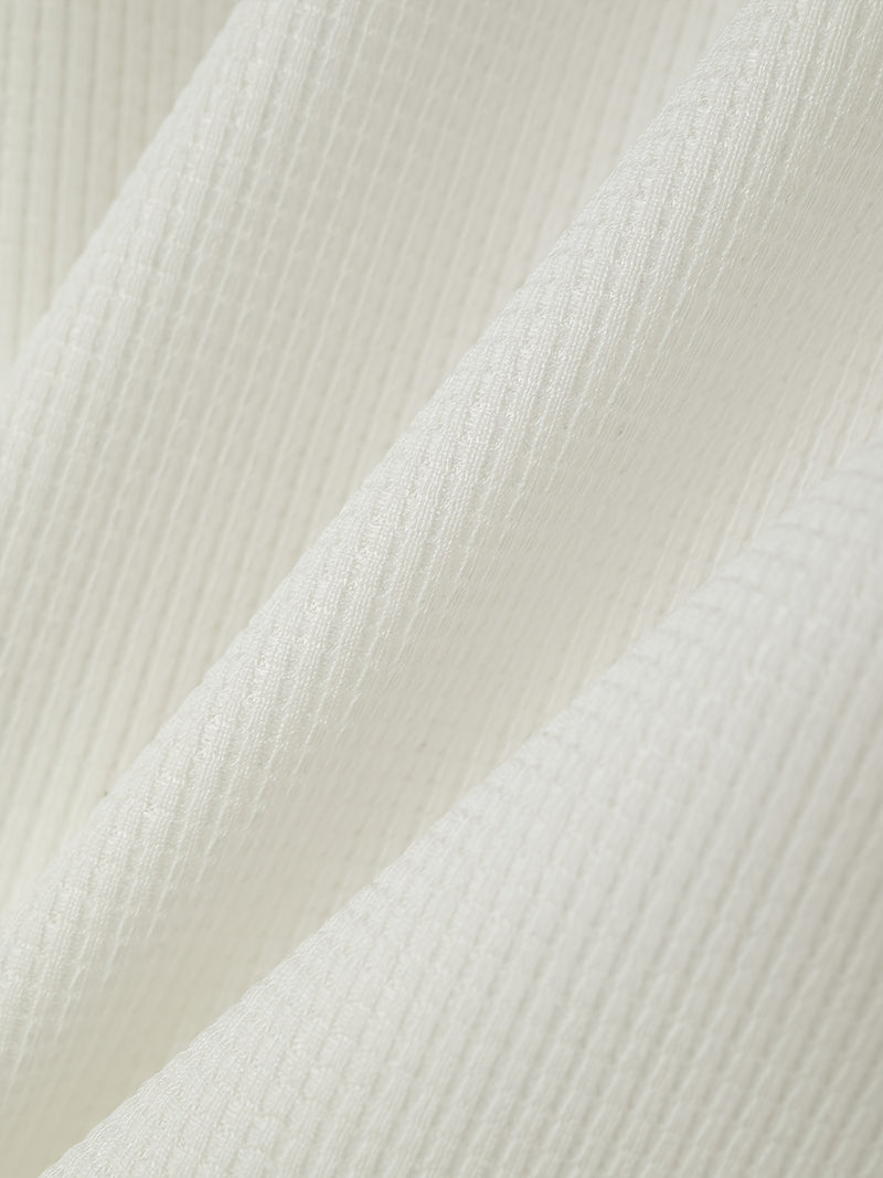 Men's set short sleeved hooded top with drawstring elastic waistband.