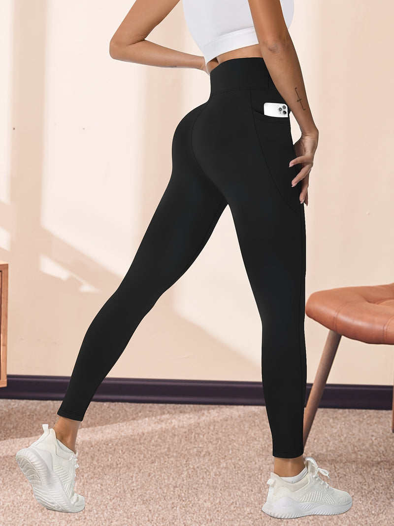 High-Waisted Cropped Leggings for Women by Four Seasons.