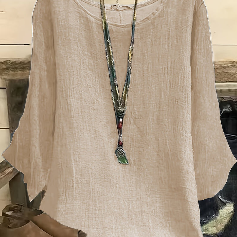 Oversized Casual Women'S T-Shirt.
