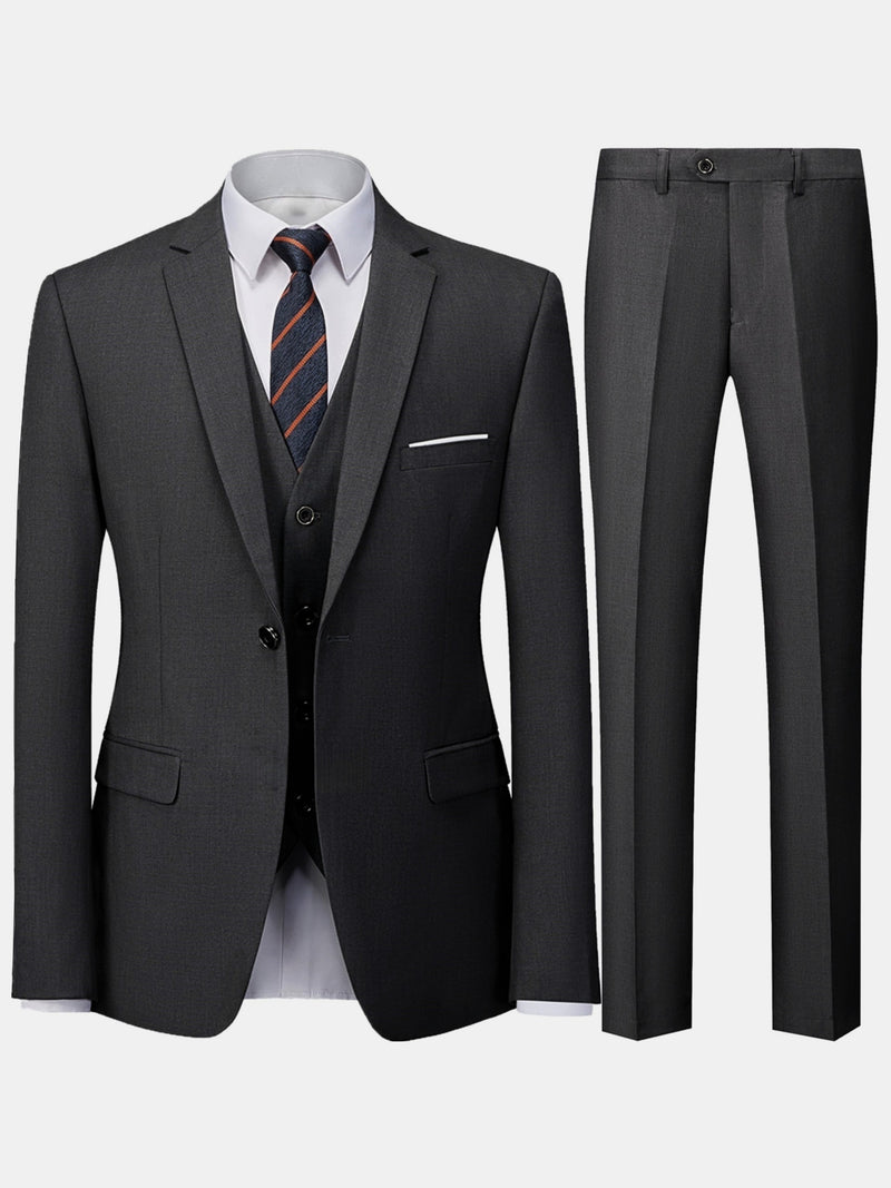 Men's Two-Piece Formal Suit by Elitefit.