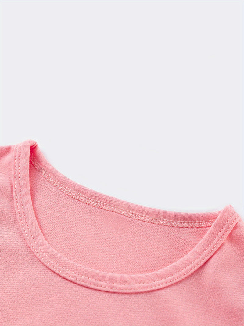 Custom Motorcycle Print Short Sleeve T-Shirt for Boys and Girls.