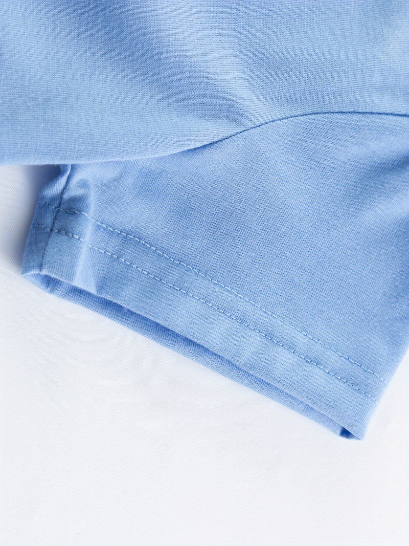 Custom Motorcycle Print Short Sleeve T-Shirt for Boys and Girls.