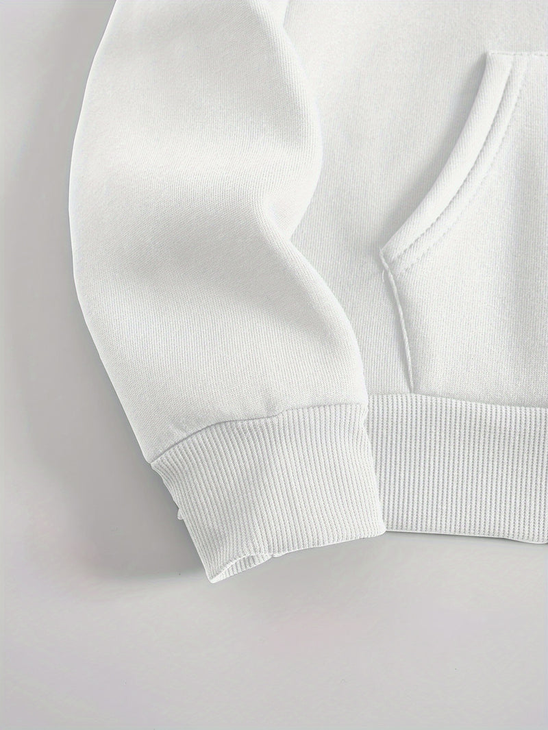 Plus Size - Plus-Size Hooded Pullover Sweatshirt