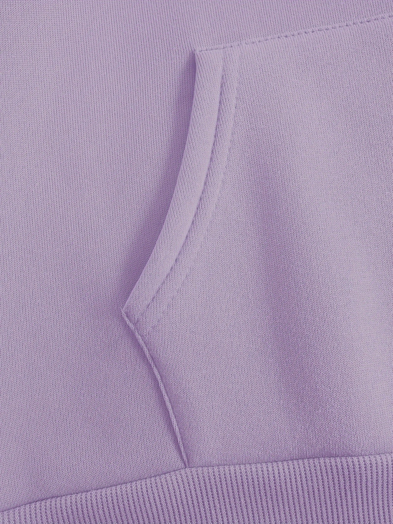 Women’s Plus-Size Hooded Pullover Sweatshirt.