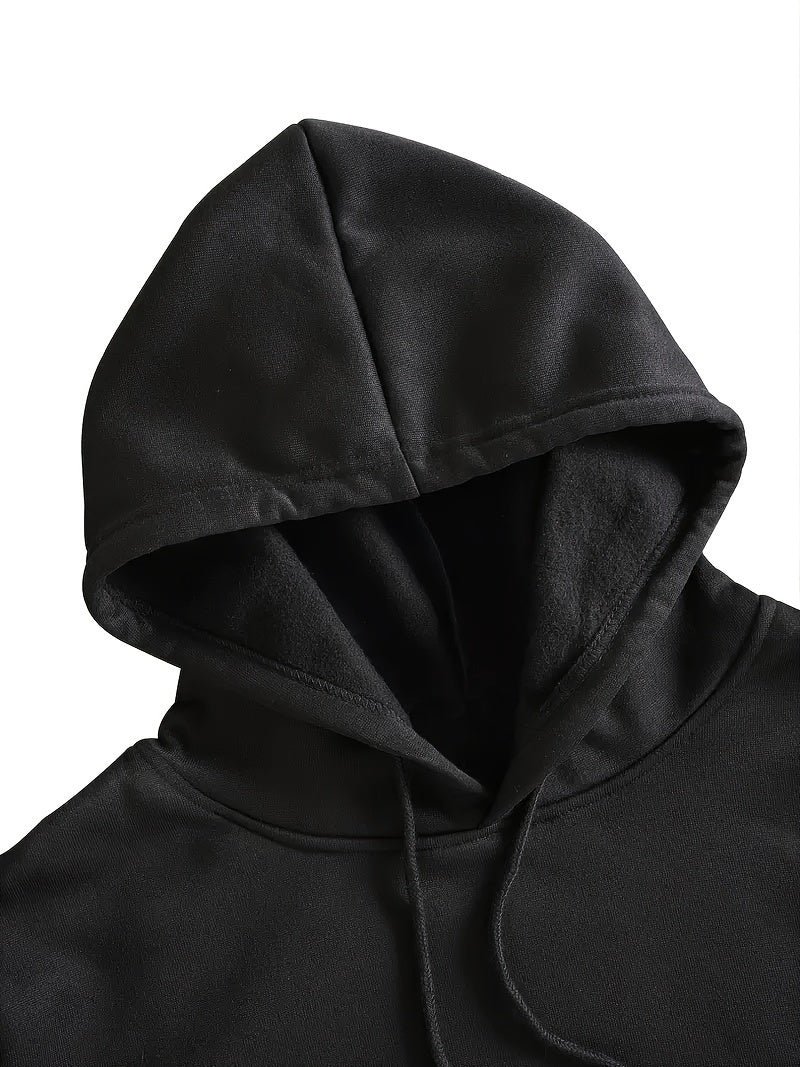 Plus Size - Plus-Size Hooded Pullover Sweatshirt