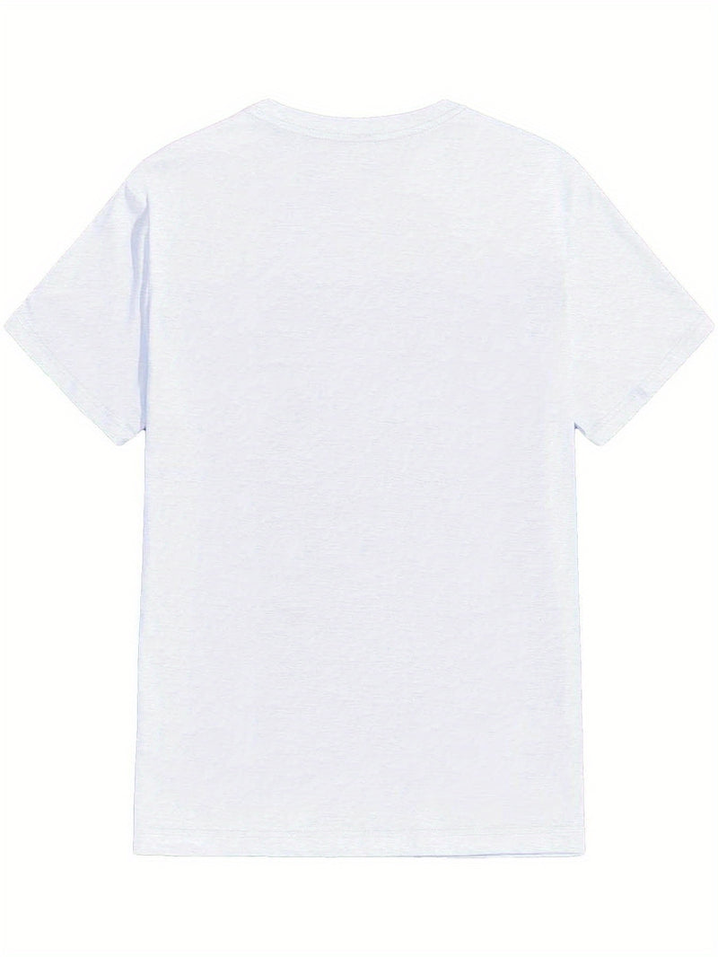 Men'S Casual Summer T-Shirt with Bold DDR