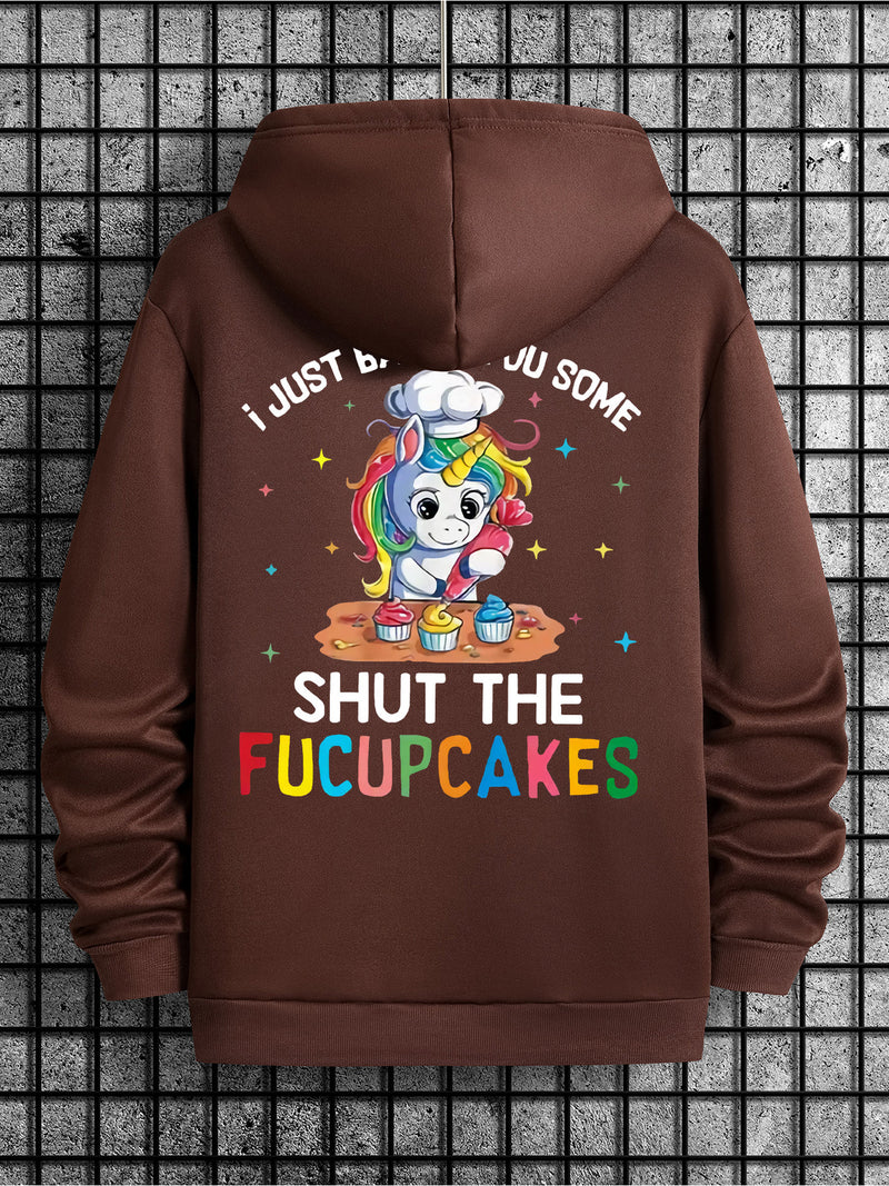 Men's Hooded Sweatshirt.