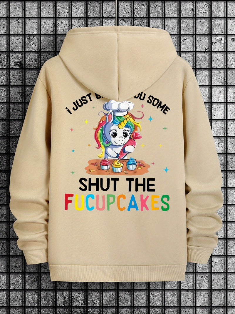 Men's Hooded Sweatshirt.