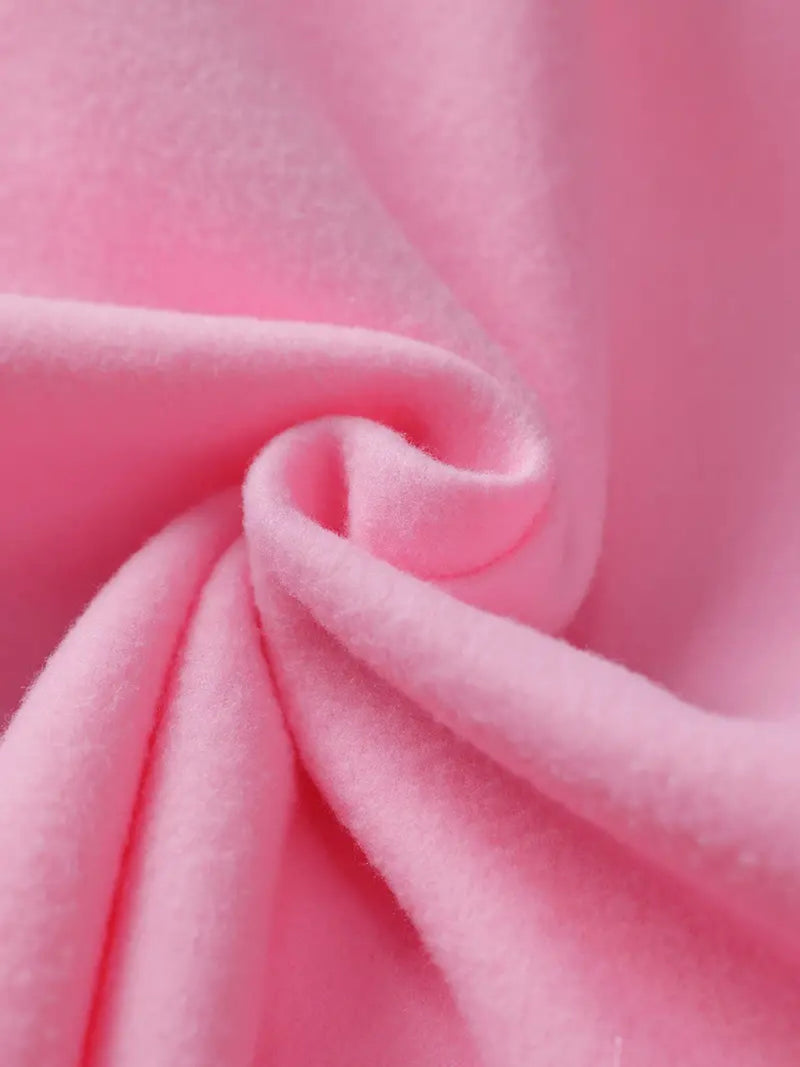 Women's Cozy Fleece-Lined Hoodie with Drawstring & Kangaroo Pocket.