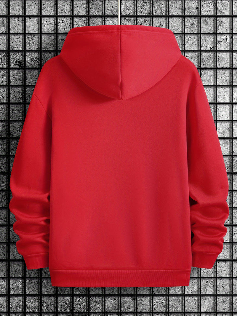 Men's Graffiti Headphone Print Hoodie.