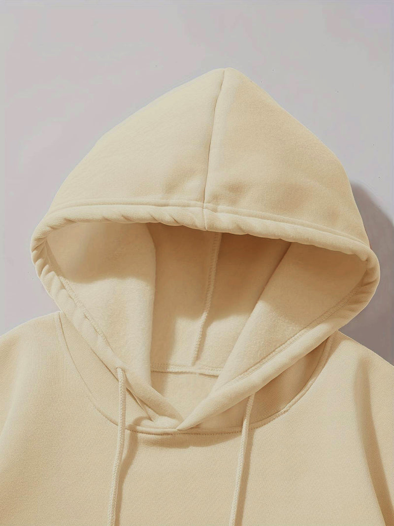 Men's Hooded Sweatshirt with Fashionable Print Design.