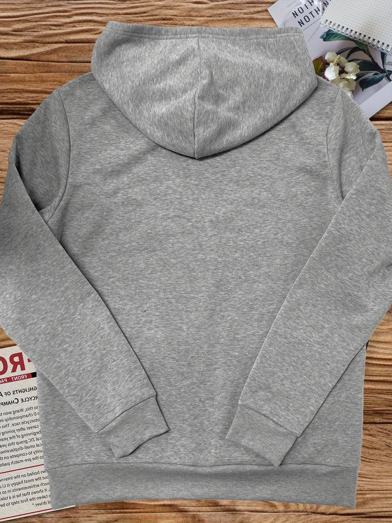 Men's Hooded Sweatshirt.