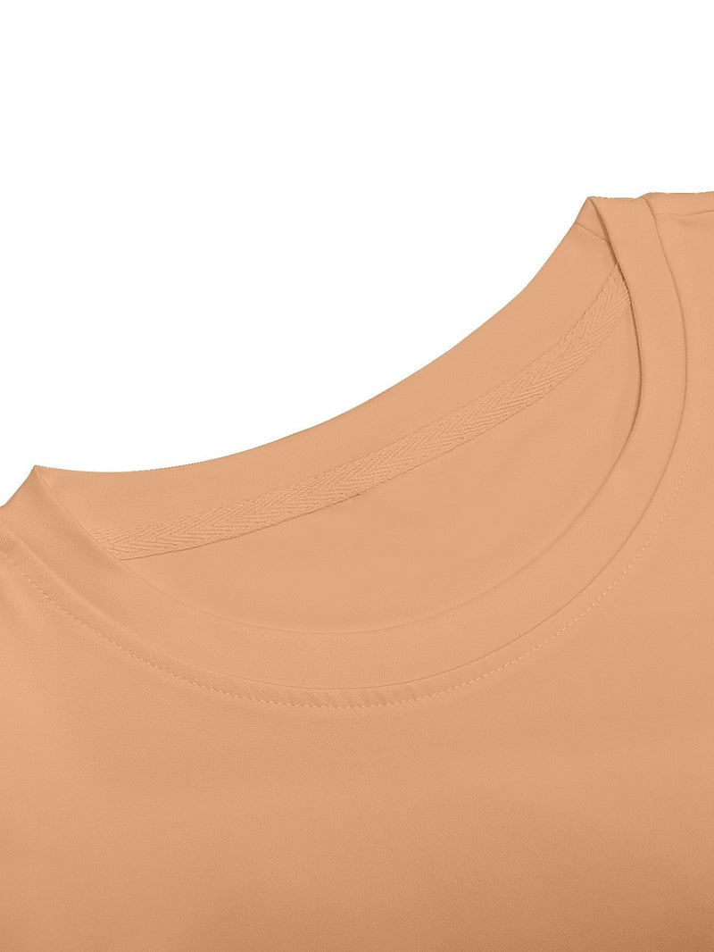 Plus Size Men's Summer Short-Sleeve Graphic Print T-Shirt.