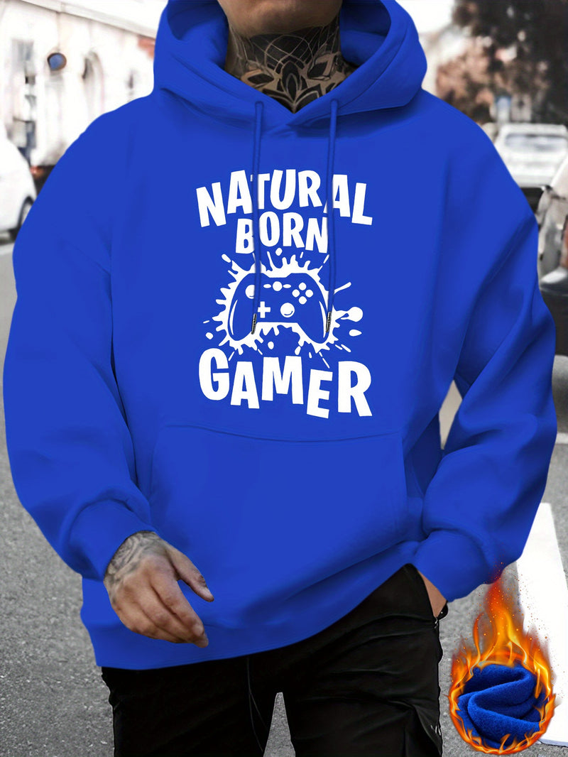 Men's New Stylish Hoodie for Gamers Featuring.