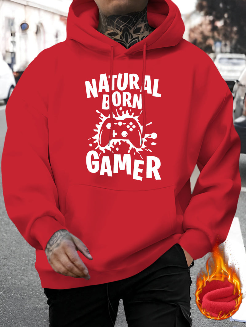 Men's New Stylish Hoodie for Gamers Featuring.