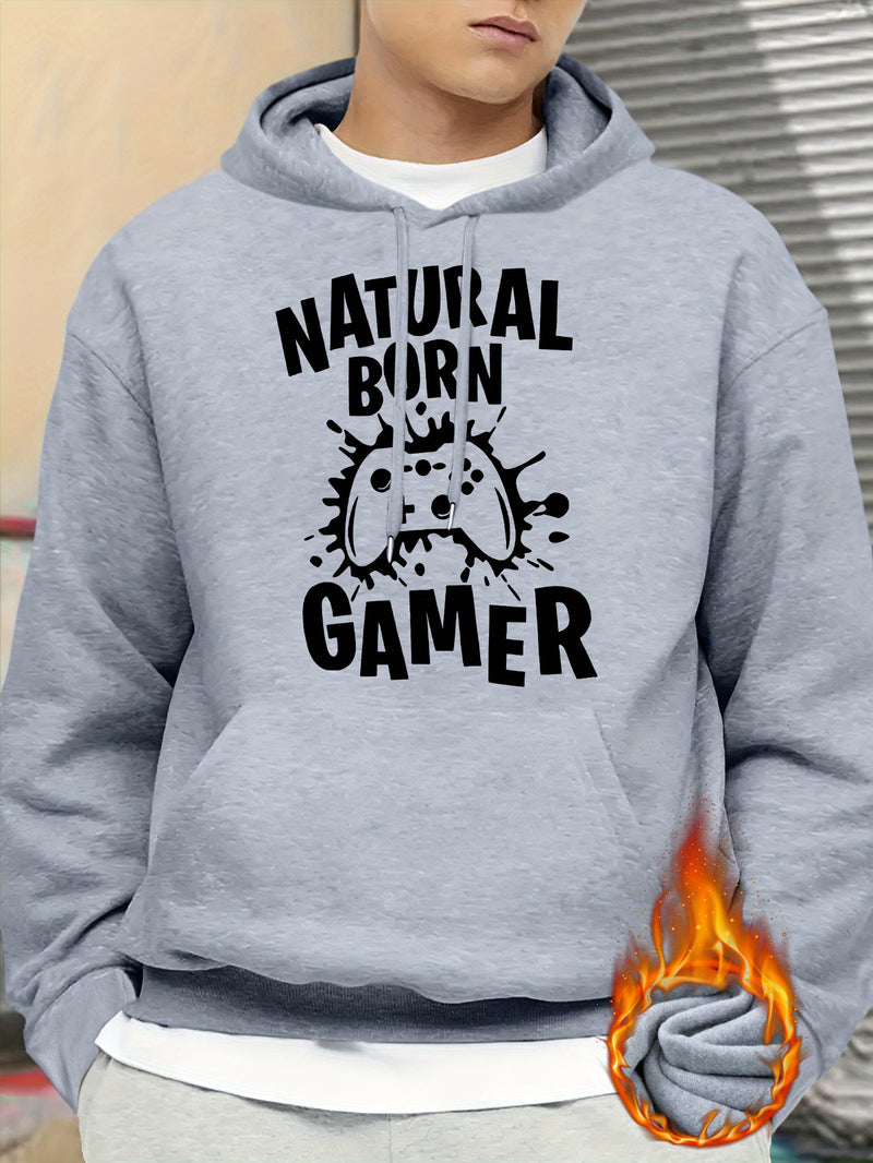 Men's New Stylish Hoodie for Gamers Featuring.