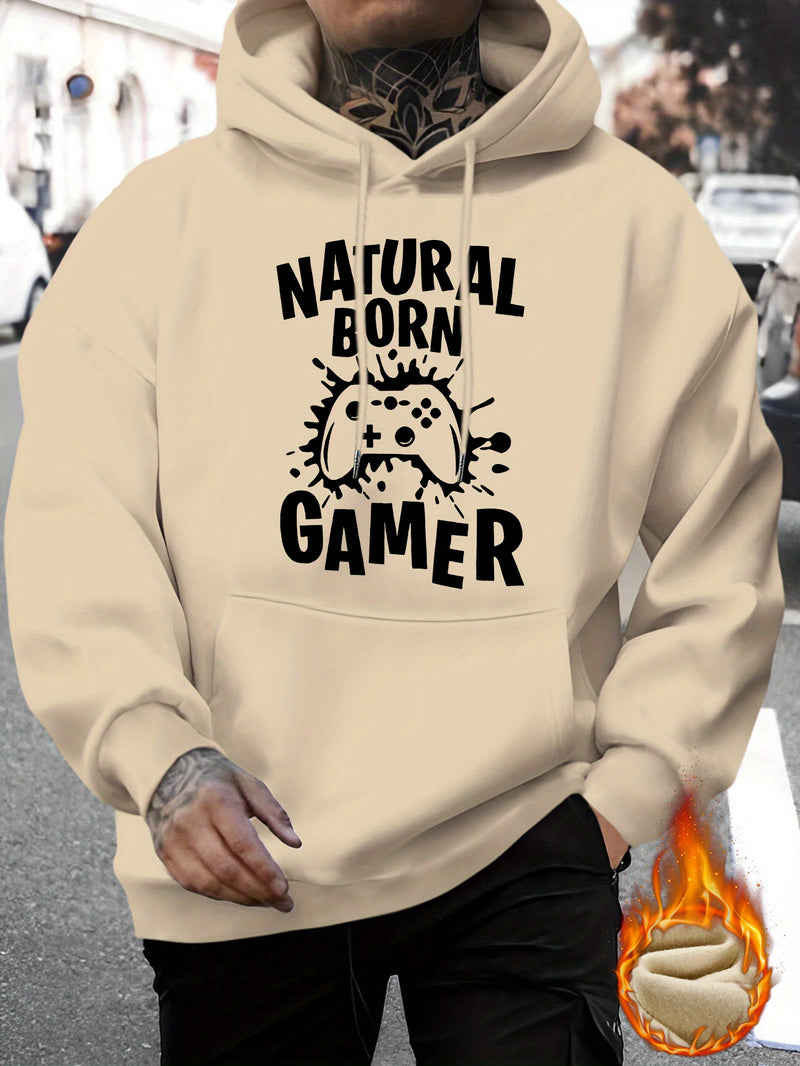 Men's New Stylish Hoodie for Gamers Featuring.