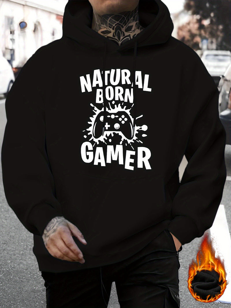 Men's New Stylish Hoodie for Gamers Featuring.