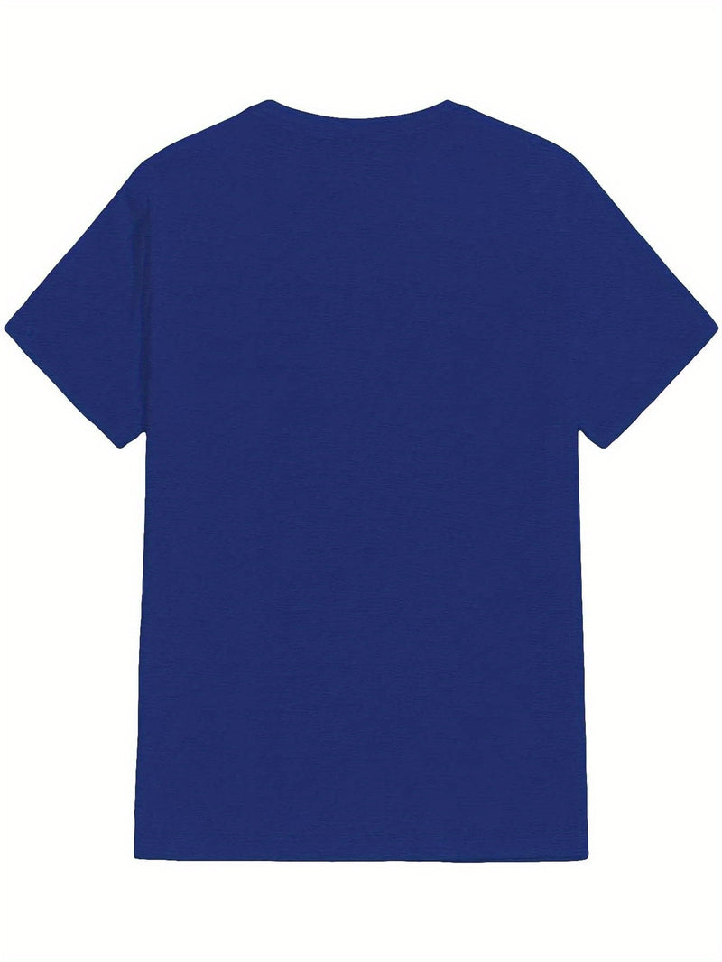 Men'S Casual Summer T-Shirt with Bold DDR
