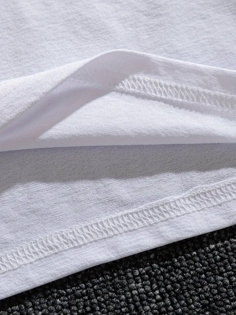 Thank You Ma'Am. Men'S Short-Sleeved Shirt for Spring And Summer.