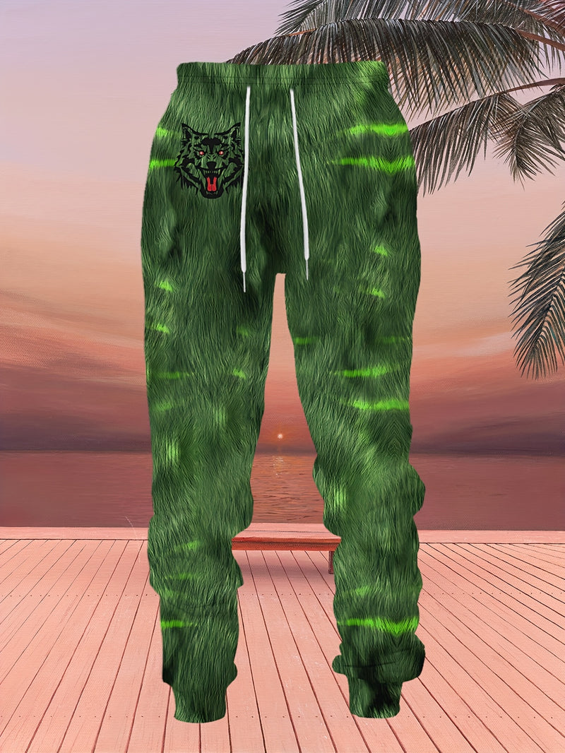 Men's Spring/Autumn Long-Sleeve Casual Sweatshirt Set.