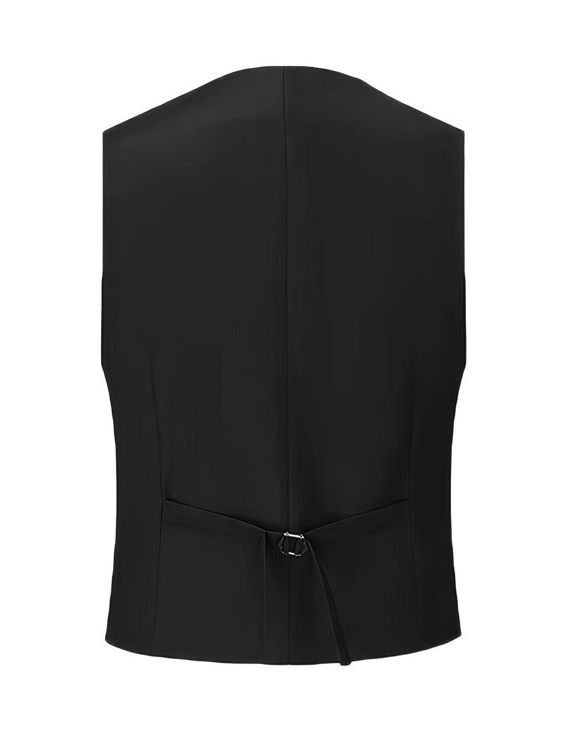 Men's Three-Piece Suit for Formal Occasions.