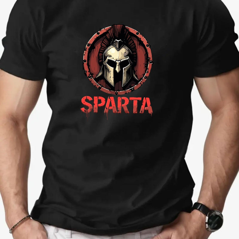 Men's Casual Crew Neck Short Sleeve T-Shirt.