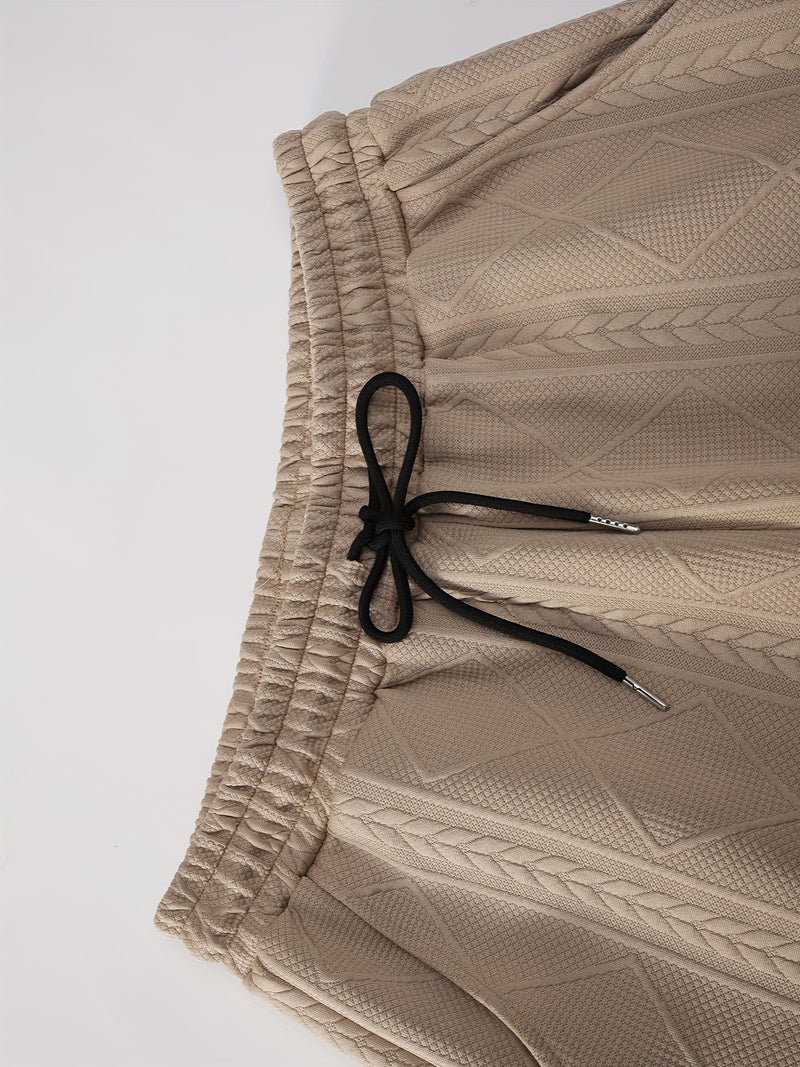 Men's Suit Long-Sleeved Sweatshirt Trousers Autumn And Winter.