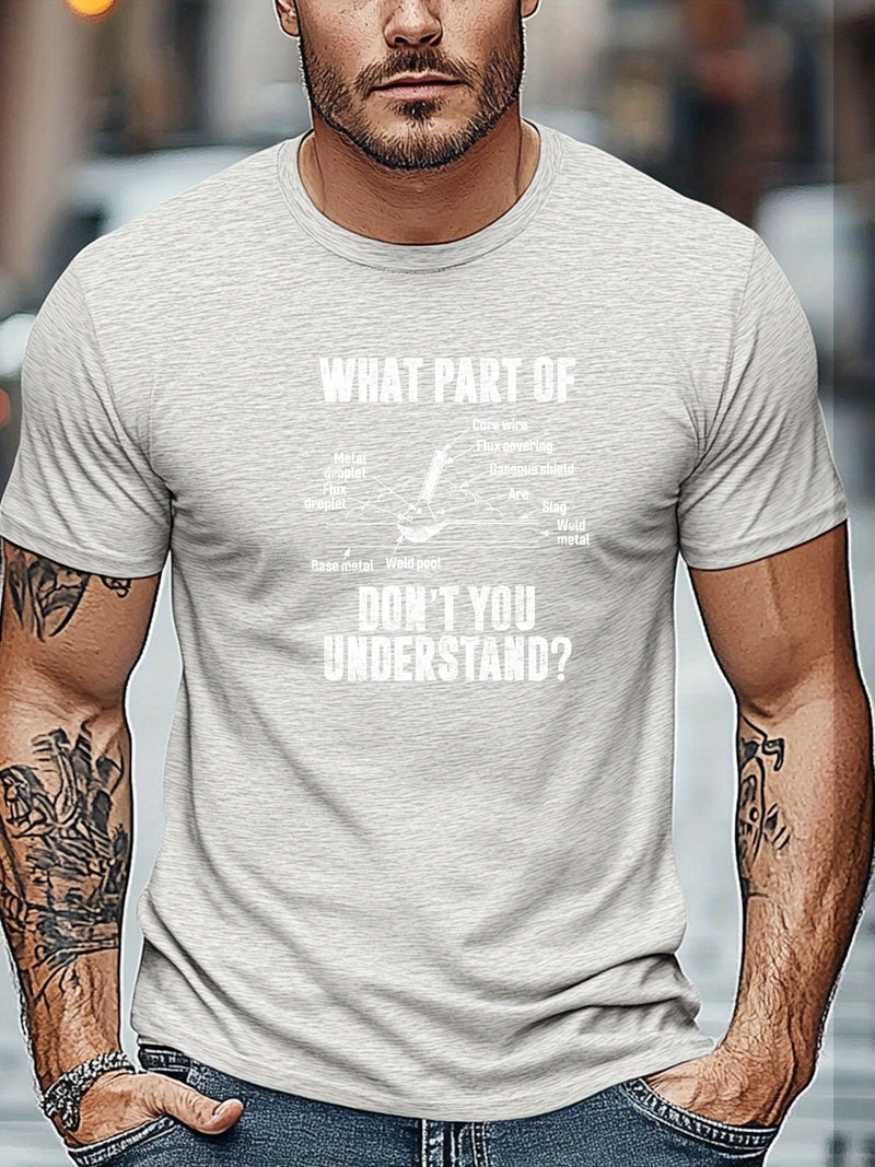 Men's Summer Casual Short-Sleeve T-Shirt.