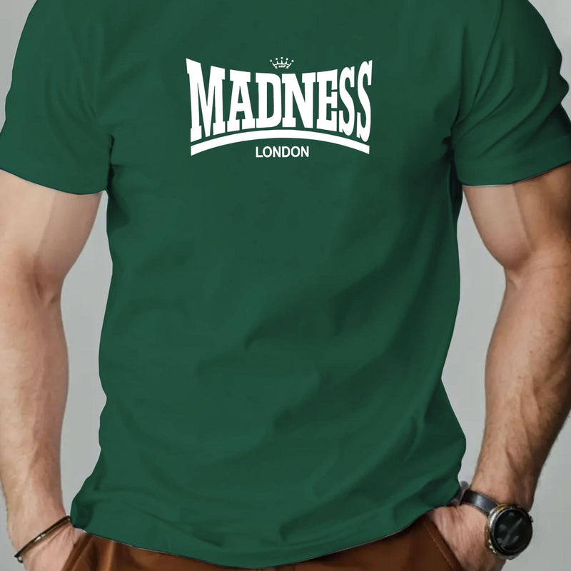 Men's "Madness London" Graphic T-Shirt.