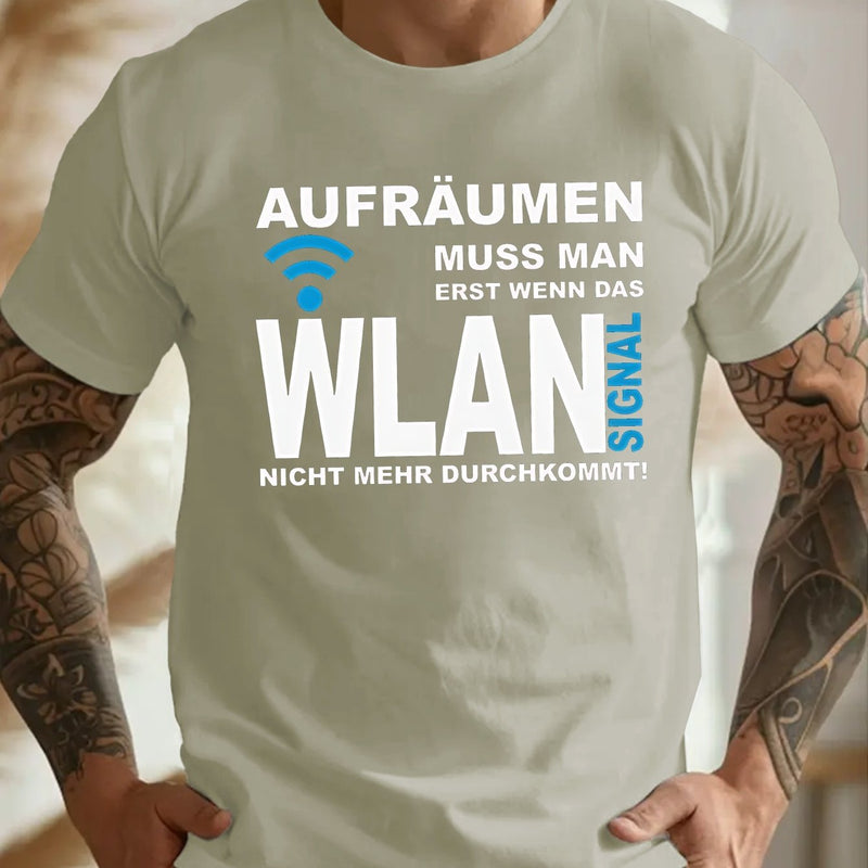 Men’s Fun German Crinkle Plus Size T-Shirt.